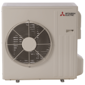 Trane Single-Zone Ductless Mitsubishi Outdoor heat pump system
