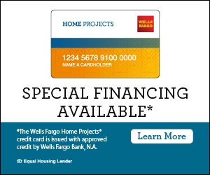 Special Financing Available for Home Projects